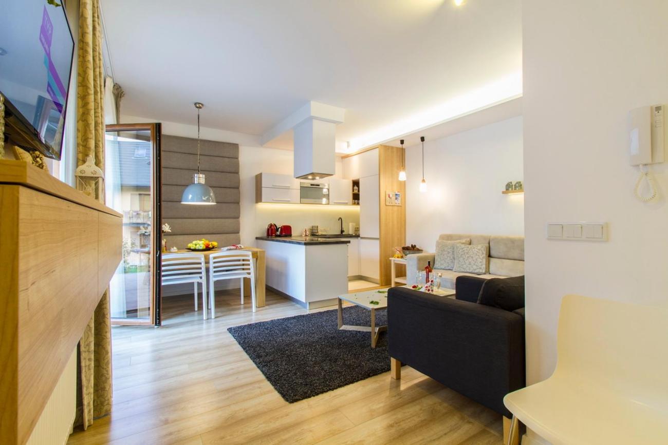 Apartament Pajo I -Rezydencja Tatry--Grota Solna--Taras--Garaz Podziemny Zakopane Buitenkant foto